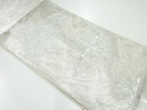 華紋模様織出し袋帯